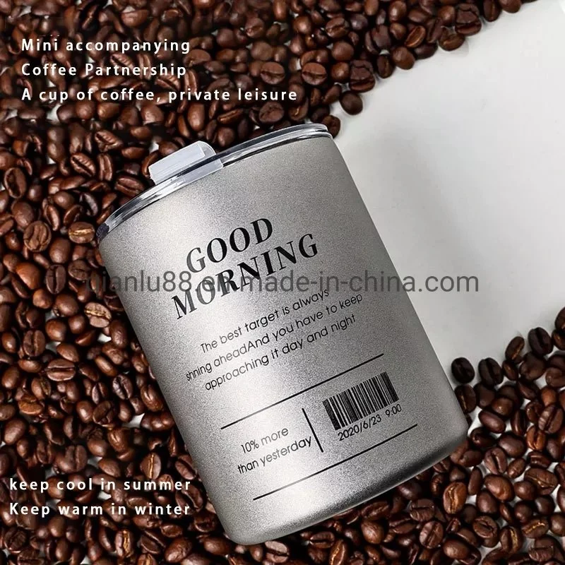 304 Double Wall Stainless Steel Vacuum Insulated Tumbler Coffee Milk Cup Mug Drinking Water Bottle with Lid and Straw